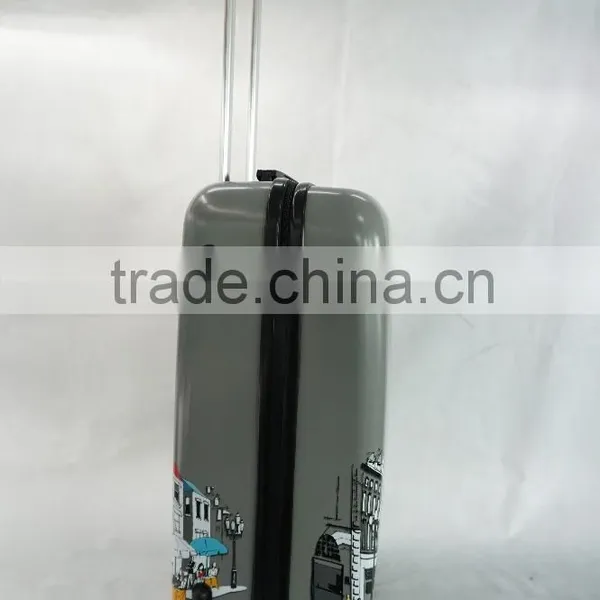 2016 China Factory Trolley Fashion Abs and pc Luggage Trolley / Wheels Suitcase/trolley Luggage photo-4