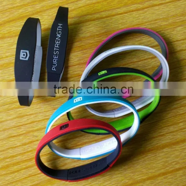Silicone Bracelet With Charms photo-3