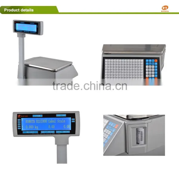 30kg for Retail Electronic Weighing Scales.thermal Label Printing photo-2