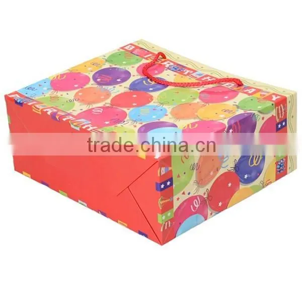 Colorful Birthday Gift Bag Paper Gift Bag photo-6
