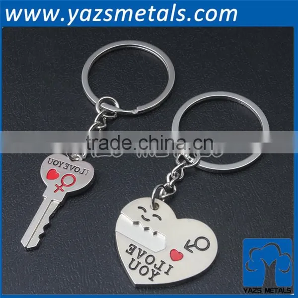 2015 Custom Manufacturer Custom Couple Keychain for Lovers photo-4
