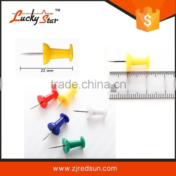 Orange Large Round Push Pins in Tin Box photo-5