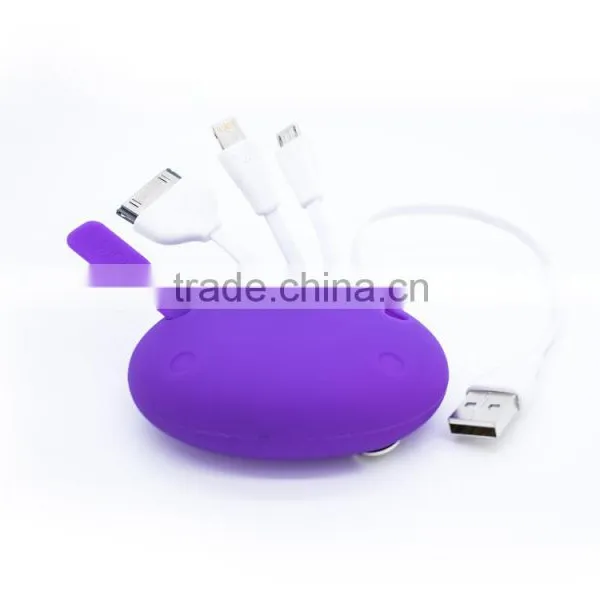 Micro-USB USB Type and Mobile Phone Use 3 in 1 Charger Cable photo-2