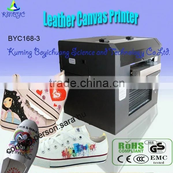 Digital Inkjet Canvas Customed Shoes Printer