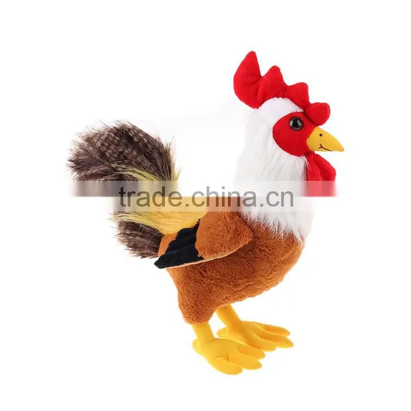 Best Made Realistic Standing Plush Stuffed Chicken Animal Toy Wholesale photo-3