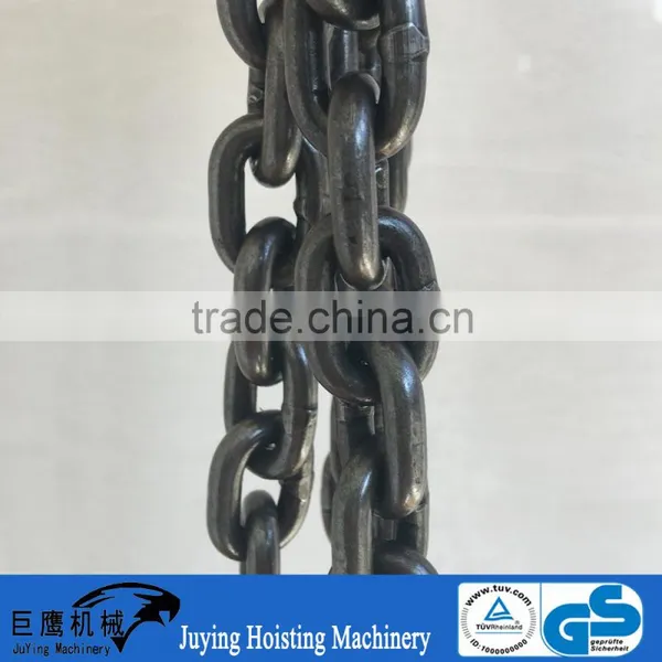 Black finished 20mn2 material grade 80 alloy chain