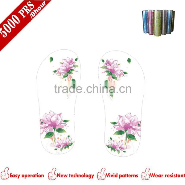 Wonderful Transferring Print Film for Girls Slipper photo-4