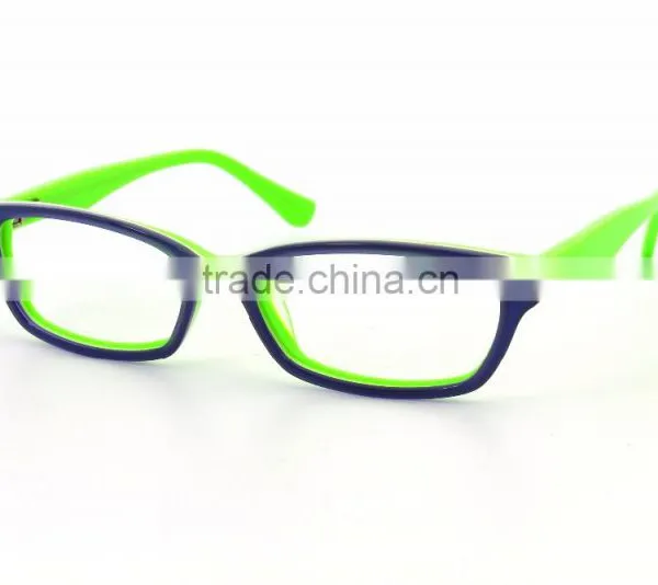 G2715F-C1728 Two Color Smart Handmade Naked Glasses for Boys photo-3