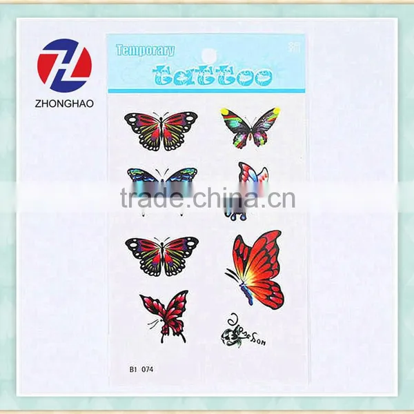 New Coming Promotional Custom Temporary Tattoo Sticker Body Art photo-3