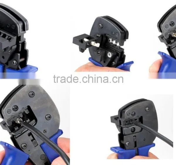 MC3/MC4 Crimping Tool A-2546-4 Crimpers for Non-insulated Open Plug-type Connector Cable Lug Crimping Tool Solar Crimping Tool photo-3
