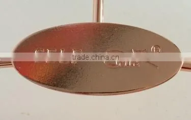 New Rose Gold Metal Underwear Hanger Clips For Bra Display photo-4