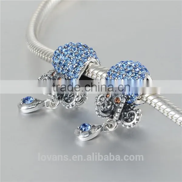 2016 Lovely Octopus Designs Charm Bracelet Or Pendant Jewelry photo-4