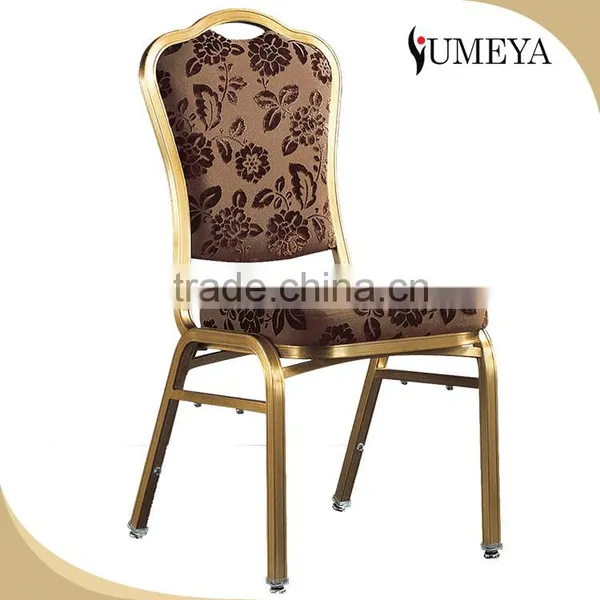 Wholesale Luxury Stackable Metal Hotel Wedding Chair Antique Banquet Chair photo-2