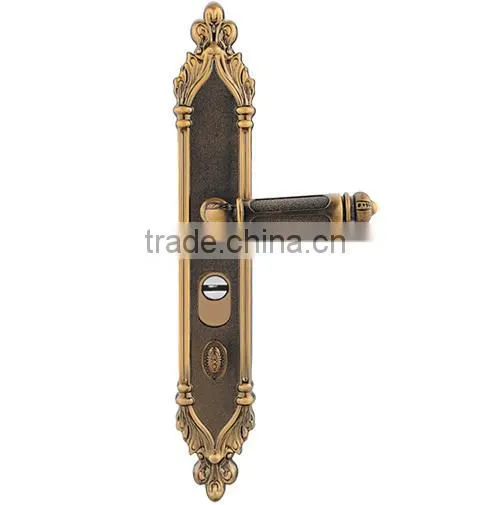 High Quality Antique Brass Plating Door Handle