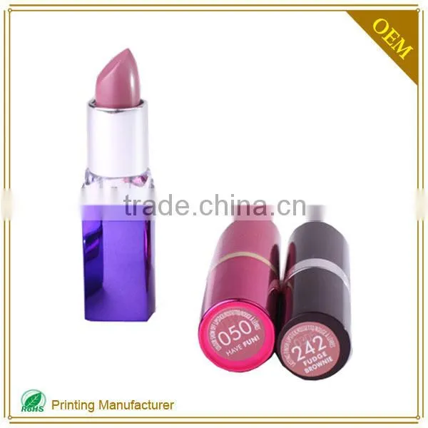 Customed Cheaped Lipstick Sticker Label With Double Layer Stickers photo-6