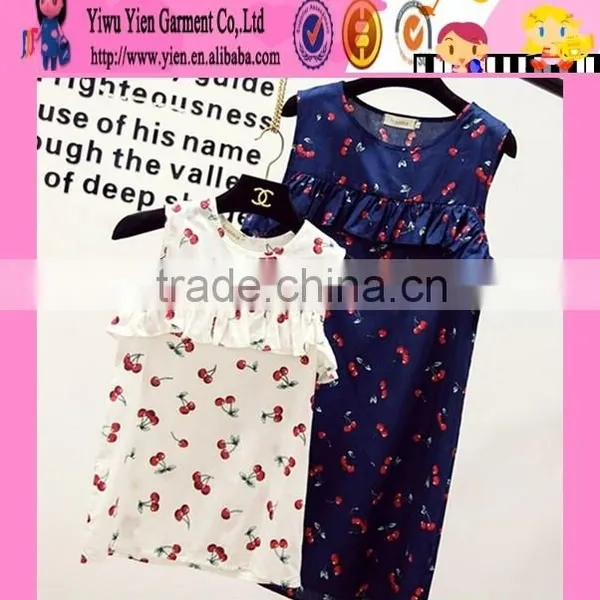 Good Quality Mum Daughter Dress Chiffon Mum Daughter Dress photo-5
