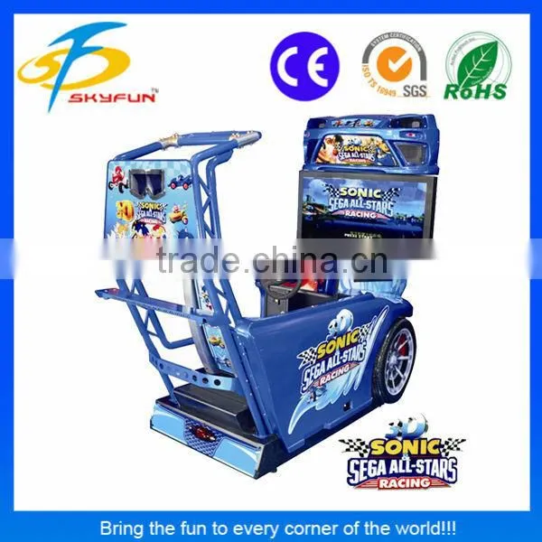 Amusement Games Simulator Arcade Racing Car Game Machine Sonic All Star Racing photo-6