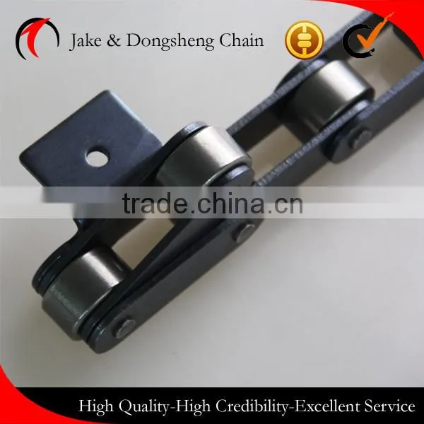 Agricultural Conveyor Chains With Attachments Carbon Steel Big Large Rollers Transmission Chains photo-2