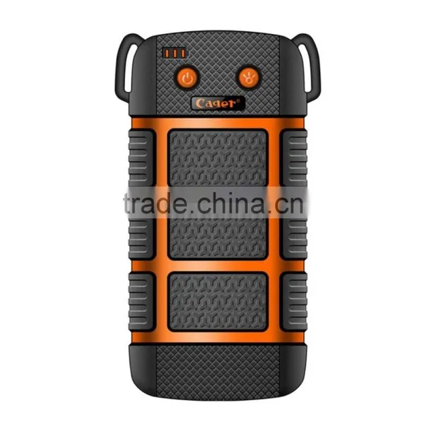 Green Cager WP10 5600mAh Waterproof Dustproof Drop-resistant Mobile Charger Built-in Laser Pointer & SOS Signal Light photo-3