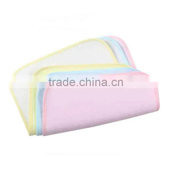 Pink Or Yellow Infant Waterproof Changing Pad Liner photo-2