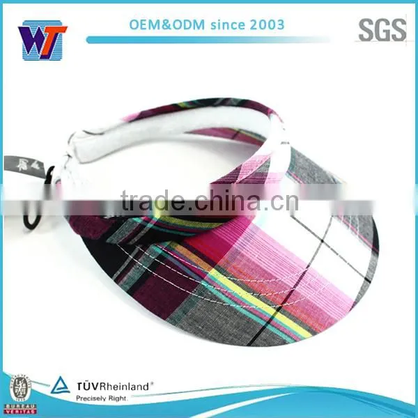 2015 Fashion PVC Sun Visor Hats Character Factory Cotton Sun Visor Caps photo-3