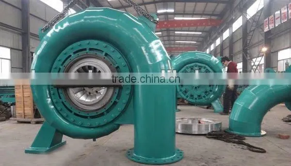 125KW-6300KW Horizontal Water Turbine Generator
