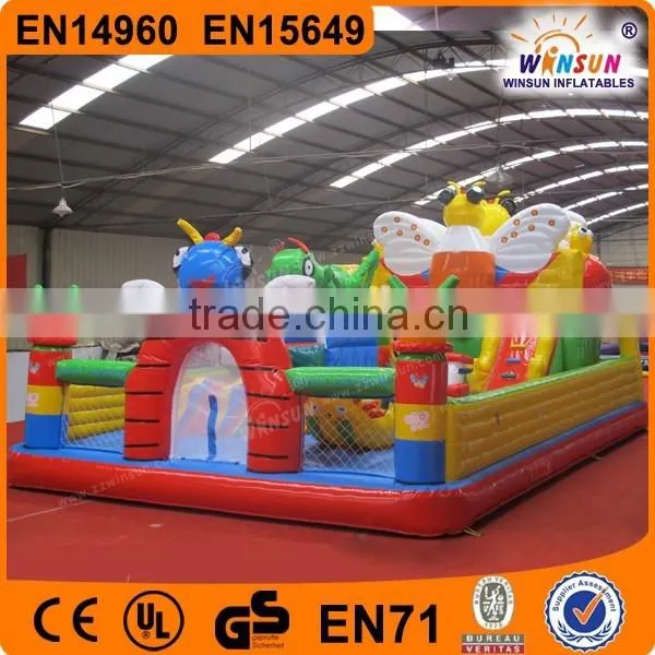 New Products on China Market Kids Games Inflatable Toys Amusement Park for Sale