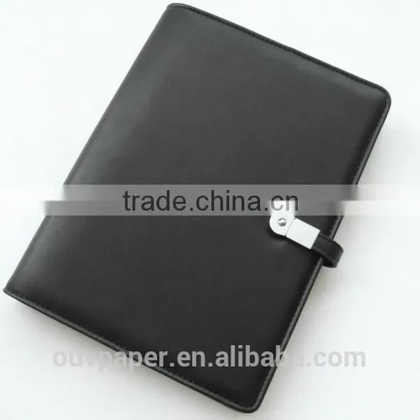 New PU Notebook With USB Power Bank photo-3