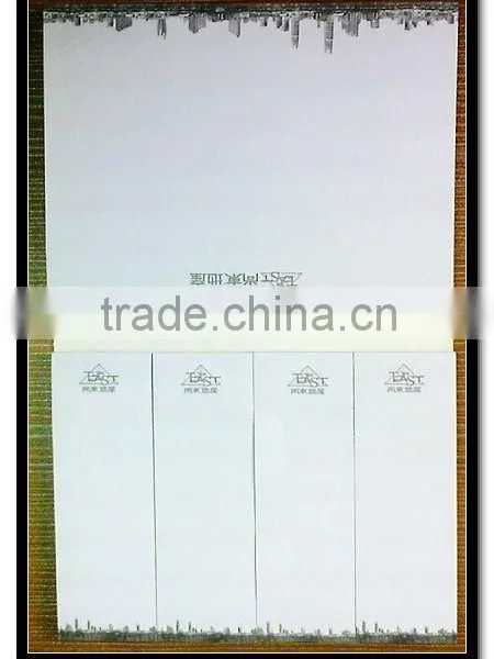 Sticky memo pad