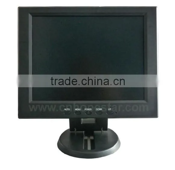 Black White Color Vga Hdmi Usb av tv Input 10inch Square Lcd tv photo-5