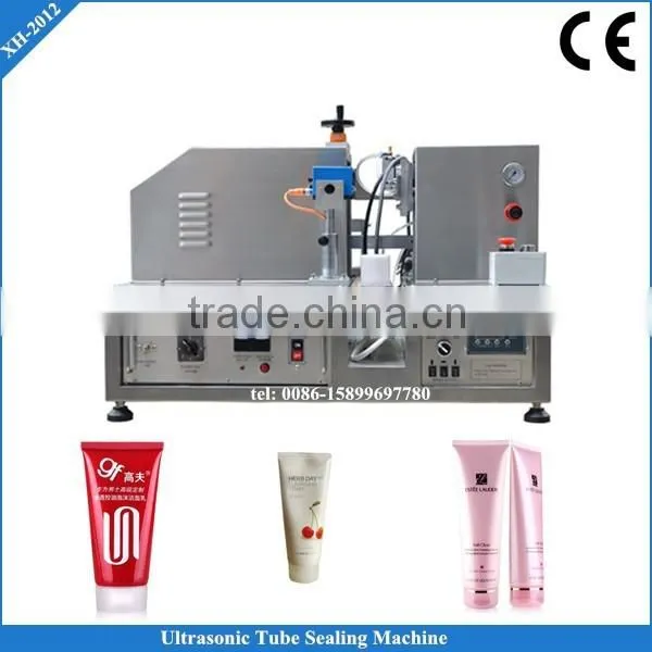 ultrasonic toothpaste tube sealing and cutting machine with coding function