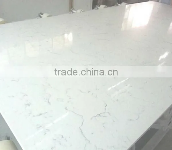 Absolute White Quartz Stone , Quartz Stone Slab photo-2