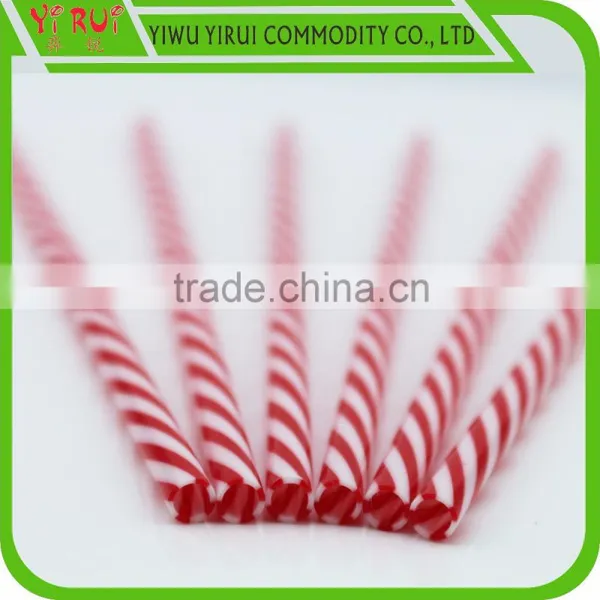 6*230mm Diameter pp Spiral Drinking Straw Colorful Can Customized photo-3