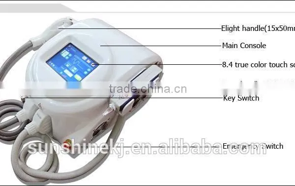 CE Approved Portable 3 in 1 Elight Ipl Laser Beauty photo-5
