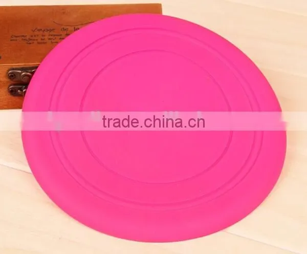 Soft Frisbee Rubber Flying Disc Pet Flyer Silicone Frisbee photo-3