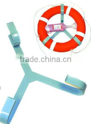 Life Buoy with rack & life linebox | inflating Life Buoy