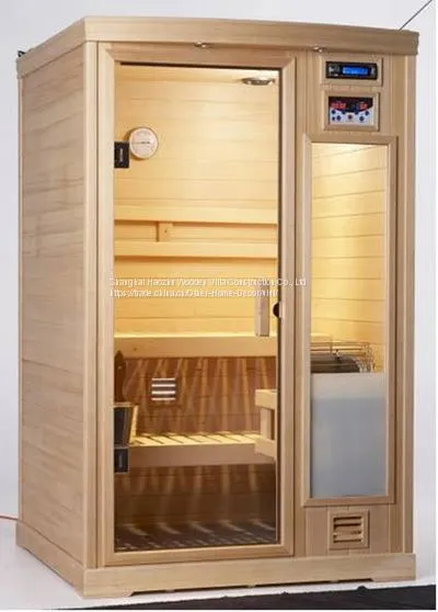 Customized Person Cheap Luxury Wood Sauna Steam Room photo-5