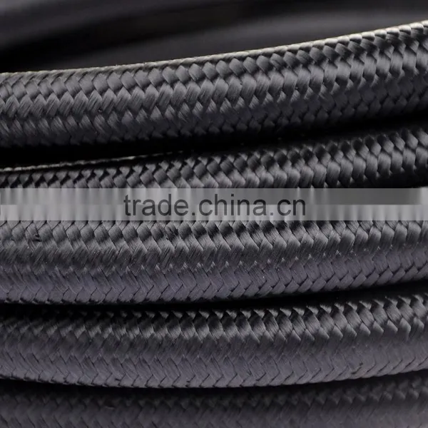 AN -8 AN8 AN08 Stainless Nylon Braided Fuel Line Oil Gas Hose photo-2