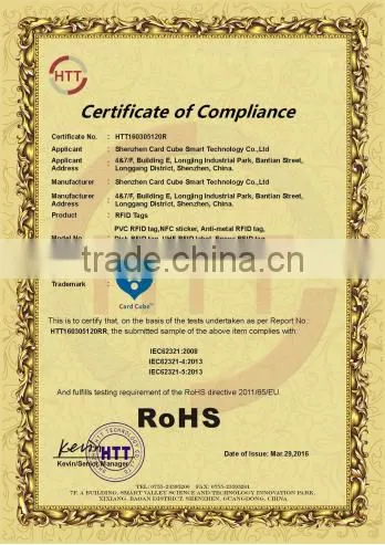 Customized Logo Printing Paper Ultralight Blank NFC Label photo-3