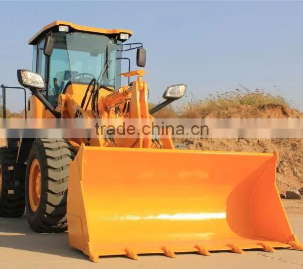 Everun 3 Ton Small Front End Wheel Loader With Adjustable Snow Blade photo-4