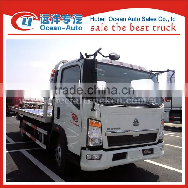 SINOTRUK HOWO 4X2 3ton Lift Weight Tow Truck Winch for Sale photo-2