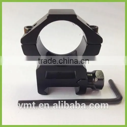 Double Scope Ring High Mount Rail Hunting Rifle Mount photo-2