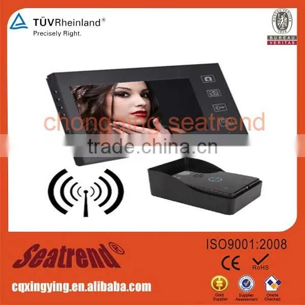7 Inch 2.4GHz Digital Smart Wireless Hot New Products For 2015 Good Feedback Door Bell photo-2