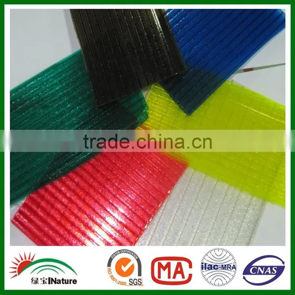 Makrolon Polycarbonate Sheets& 2016 Pc Hollow Sheet Twin-wall pc Panel Honeycomb Sheets photo-3