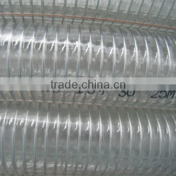 Flexible Clear Wire Reinforced Pvc Hose photo-4