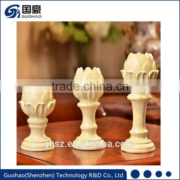 Hottest Classic Cheap Price Gold Mercury Glass Candle Holders