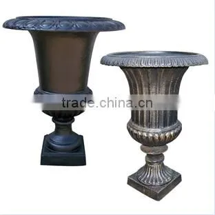 Classical Garden Decorative Cast Iron Flower Pots,antique Cast Iron Flower Planters Pots and Vase photo-4