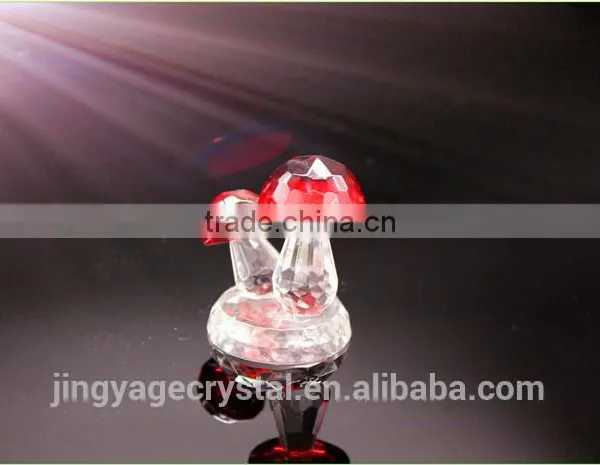 Christmas Promotional Items Crystal Mushroom Shape Anniversary Gift photo-2