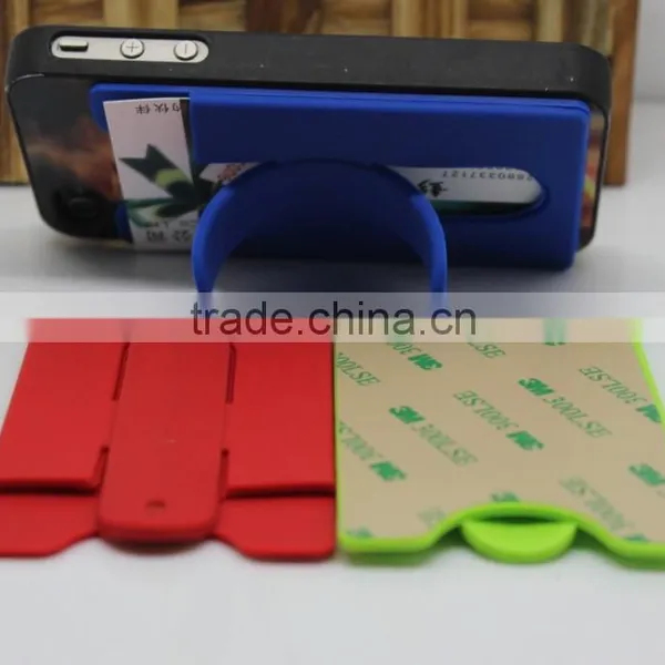 Top Quality Cheap Silicone Mobile Card Holder/card Holder Funny photo-2