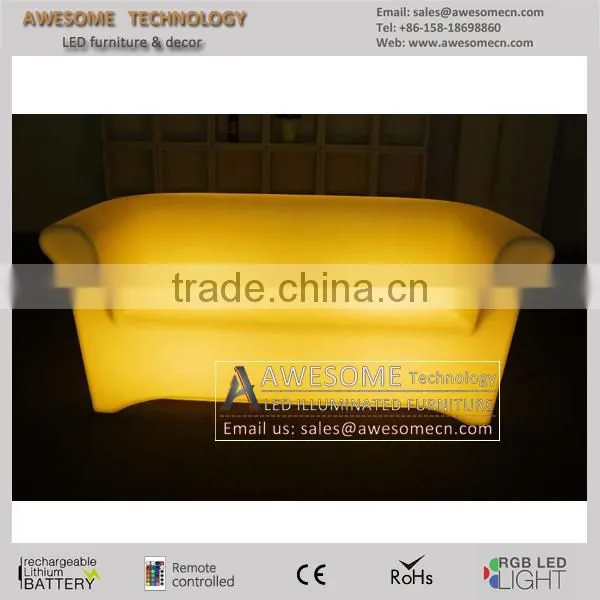 Luxury Lounge Loveseat / Led Glowing Loveseat photo-2